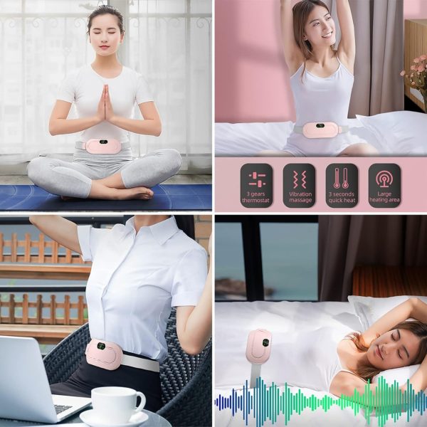 Portable Period Heating Belt – Fast Cramp & Back Pain Relief
