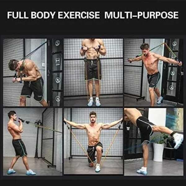 Premium Resistance Bands – Full Body Home Fitness