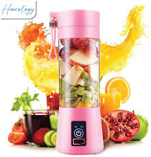 FreshBlend™ Portable USB Juicer Blender – 6 Blades Smoothie Maker (380ml)