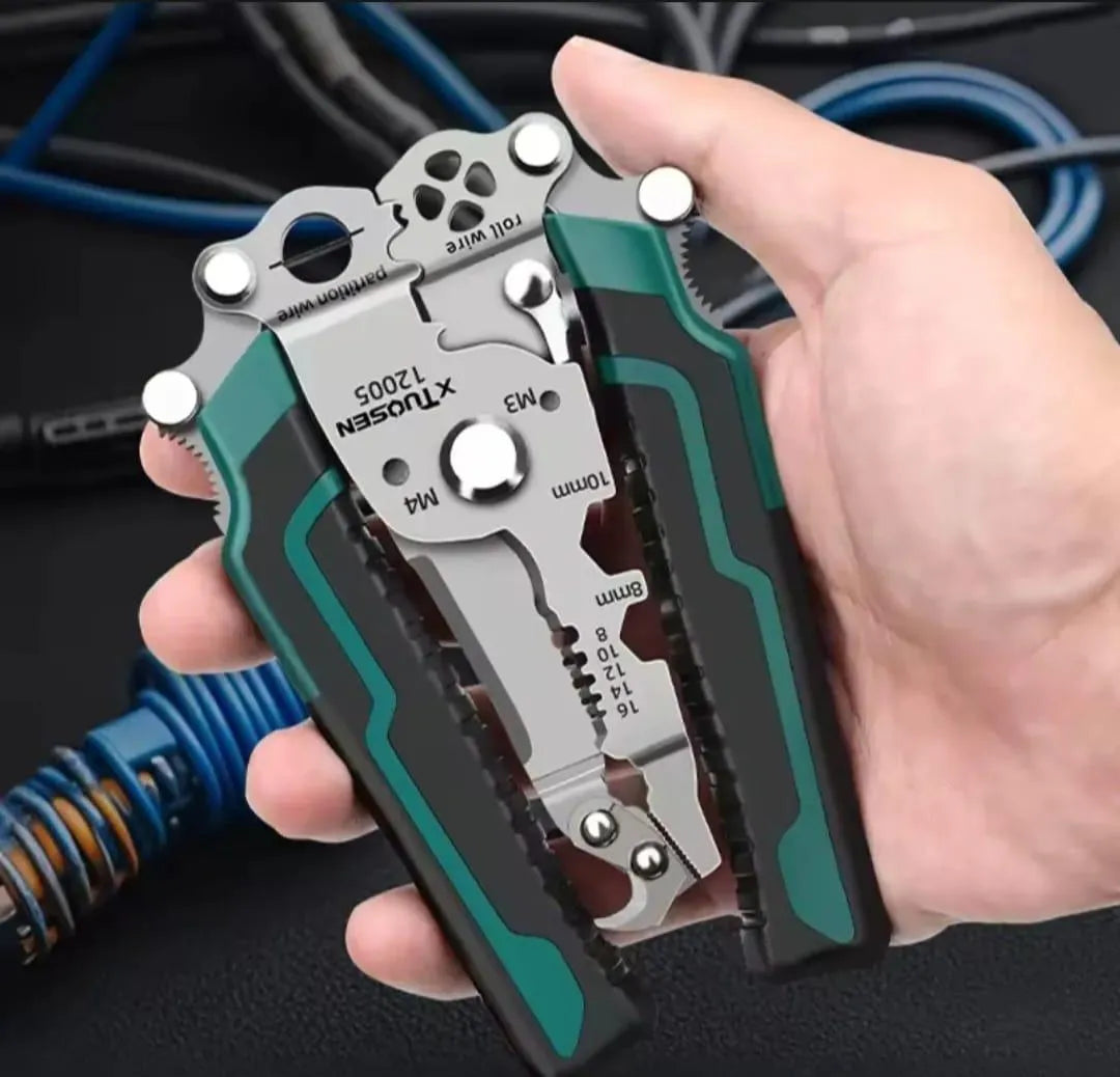 8 In 1 Wire Cutter & Cable Stripper – Premium Quality