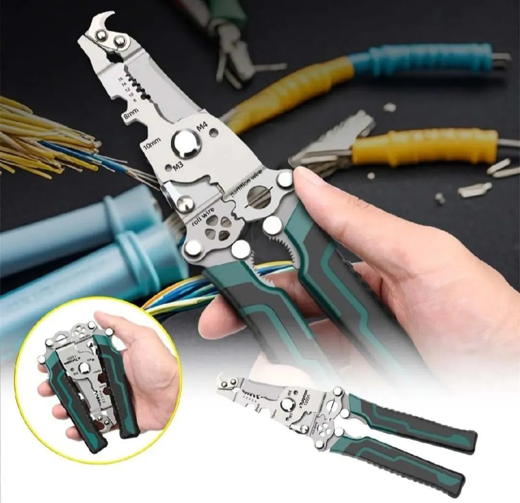 8 In 1 Wire Cutter & Cable Stripper – Premium Quality