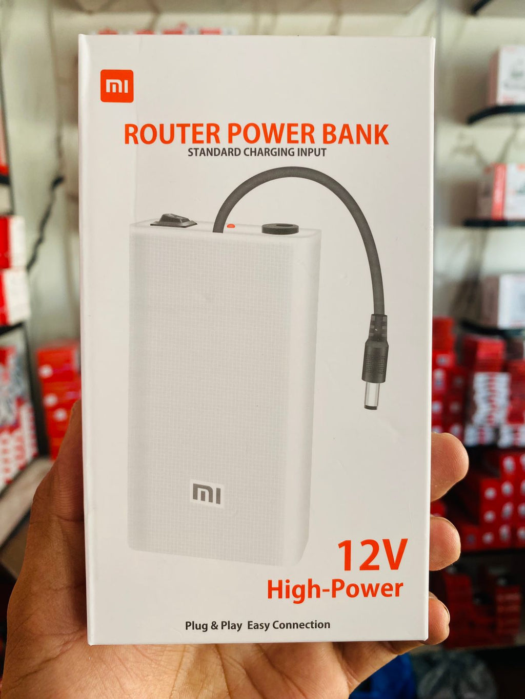 Mi 20000mAh Mini UPS for WiFi Router – 12V Power Backup