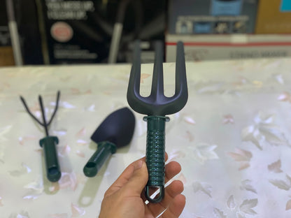 3-Piece Mini Garden Tool Set | Heavy-Duty Metal & Ergonomic