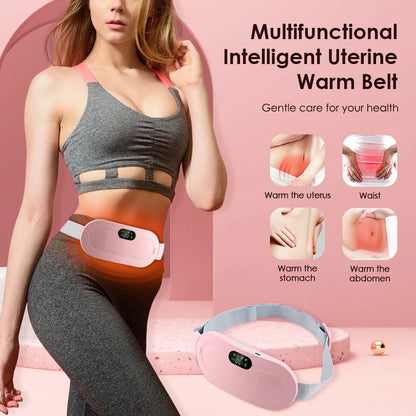 Portable Period Heating Belt – Fast Cramp & Back Pain Relief