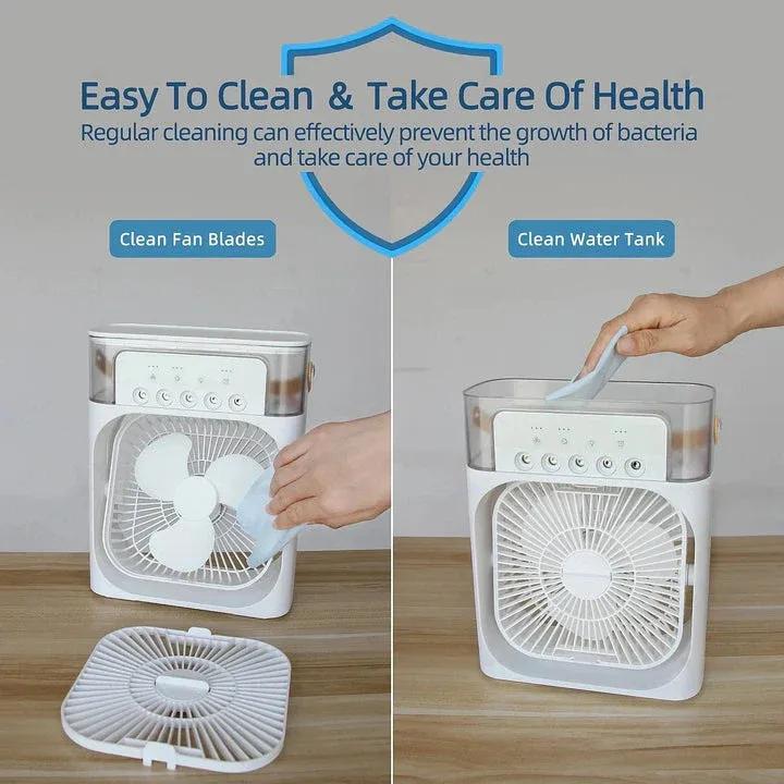 Mini Air Cooler Fan – Portable USB AC Cooler