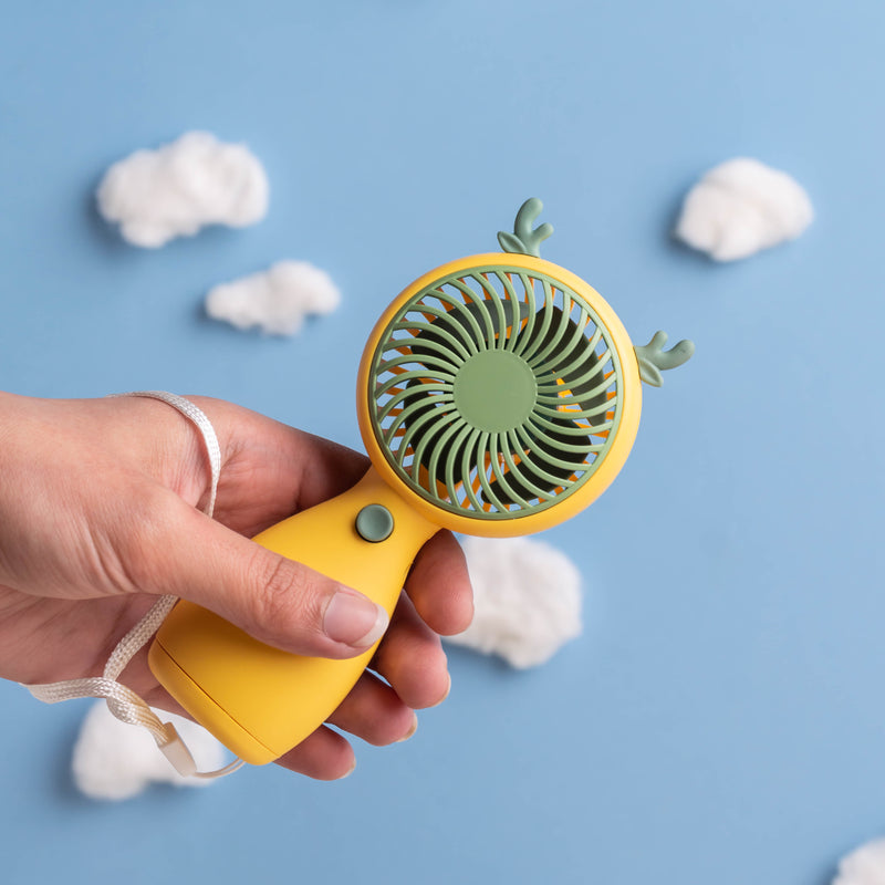 USB Rechargeable Mini Handheld Fan | Powerful Portable Cooling