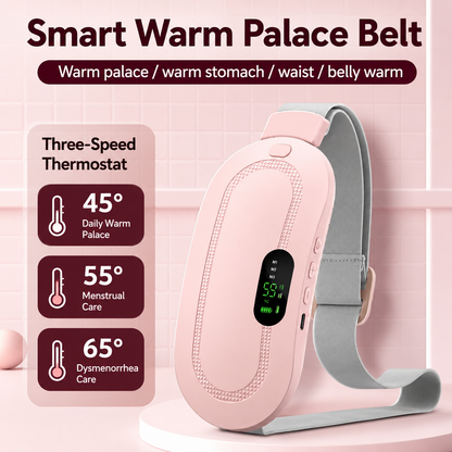 Portable Period Heating Belt – Fast Cramp & Back Pain Relief