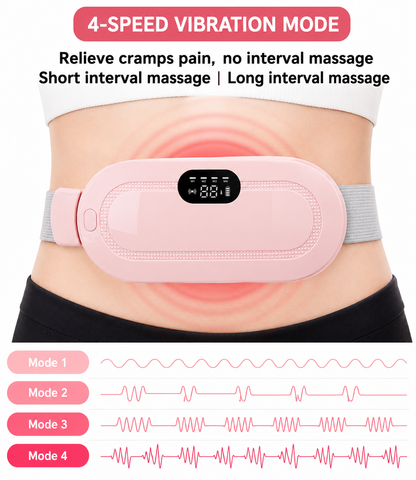 Portable Period Heating Belt – Fast Cramp & Back Pain Relief